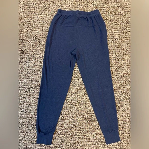 Aerie Navy Blue Jogger Sweatpants, Size XS - Picture 2 of 5